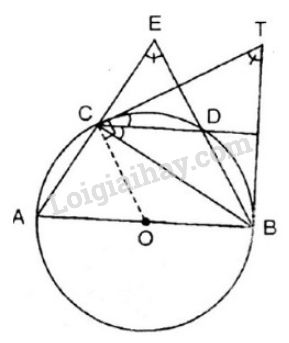 Giải bài tập SGK toán lớp 9, tập 2, Bài 5. Góc có đỉnh ở bên trong đường tròn. Góc có đỉnh ở bên ngoài đường tròn
